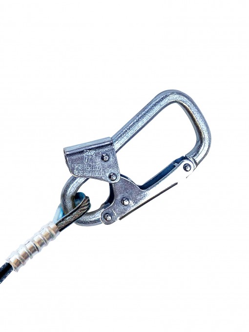 Удерживающая система УС-2БД с наплечными лямками  строп трос