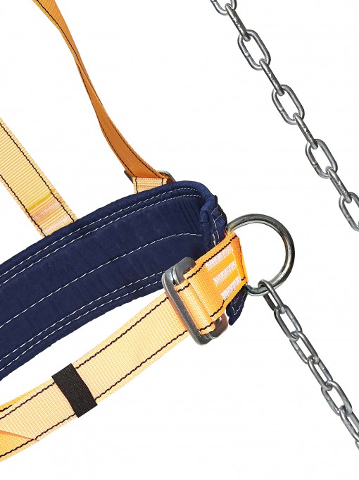 Удерживающая система УС-2ГД с наплечными лямками  строп цепь