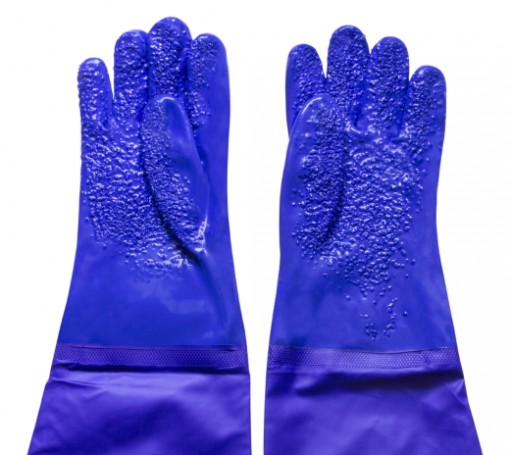 Перчатки 2Hands 230C Open Sea с ПВХ покрытием с припаянным нарукавником