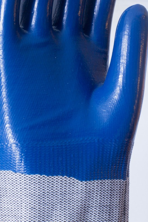 Перчатки с тяжелым нитриловым покрытием 2Hands 6595 (Ту Хэндс)