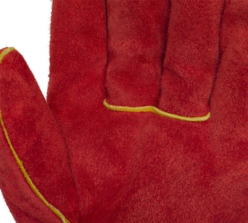 Краги спилковые пятипалые 2Hands Т17