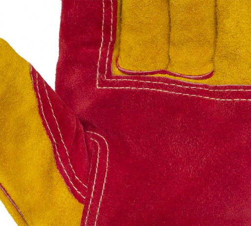 Краги спилковые пятипалые Siberia T22-11-ru