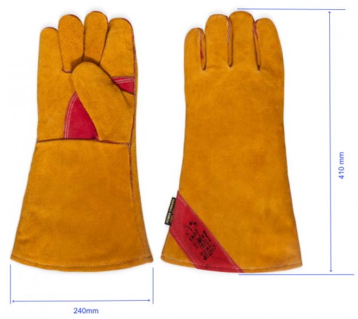 Краги спилковые пятипалые Siberia T64-11-ru-12,5