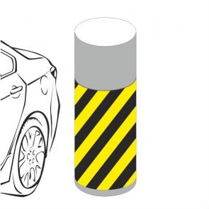 Мат самоклеющийся для вертикальной разметки 30 м х 1 м х 2 мм